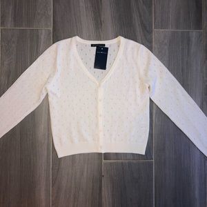 Brandy Melville eyelit cardigan